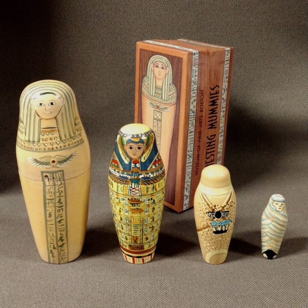 4 Nesting Mummies/Museum Of Fine Arts Boston